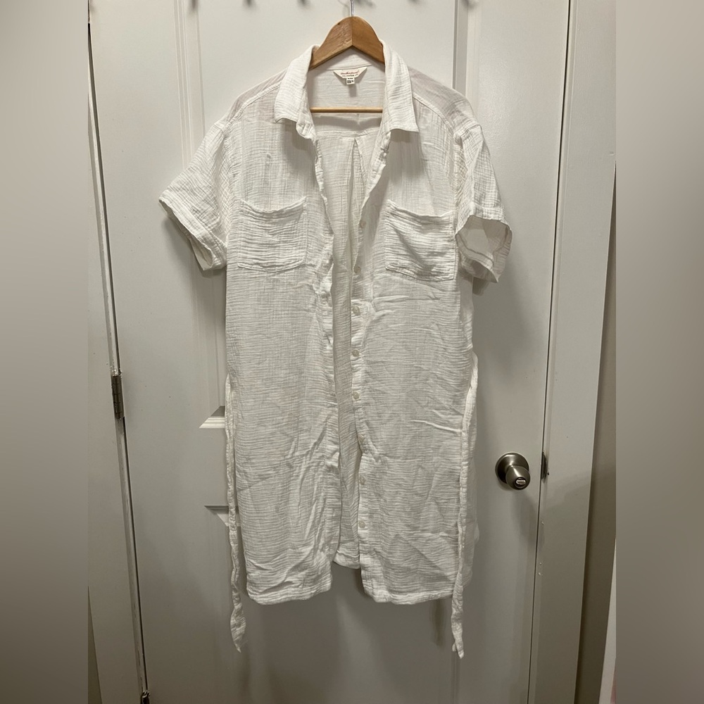 Weatherproof Vintage brand 100% Cotton Shirtdress Size XL